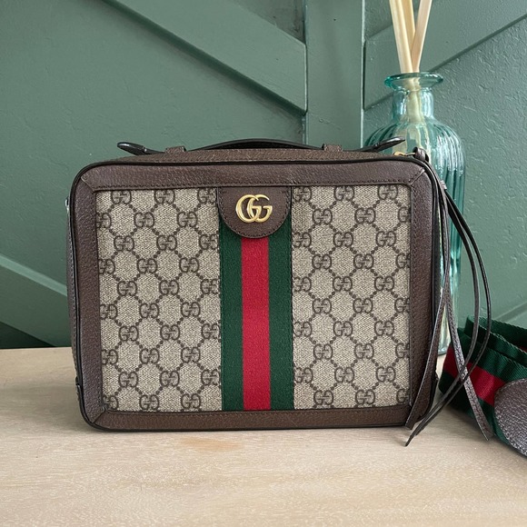 Gucci Handbags - ❌SOLD❌Used  Gucci Ophidia GG  Supreme Shoulder Bag Small